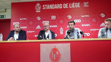 Luka Elsner (Standard) se confie: «J'ai senti un groupe qui a soif de changements»