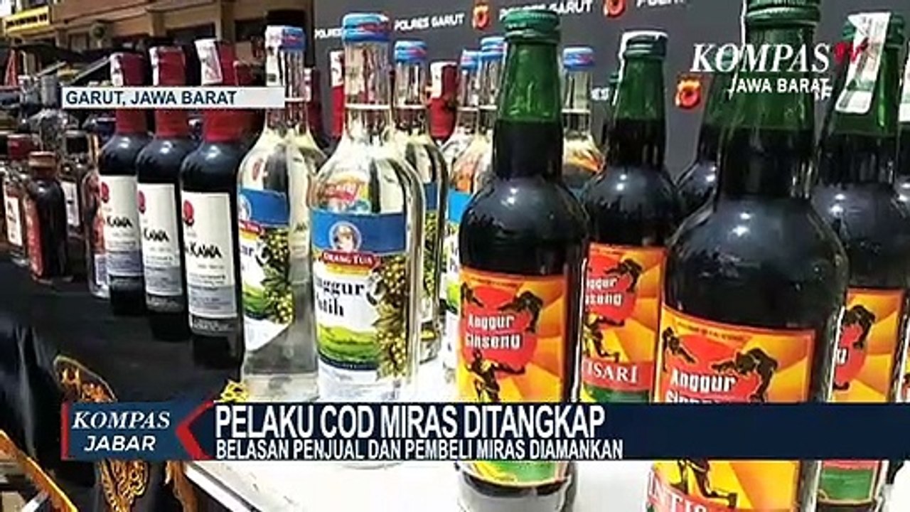 Pelaku COD Miras Ditangkap