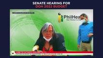 Senate hearing on proposed 2022 budget for DOH