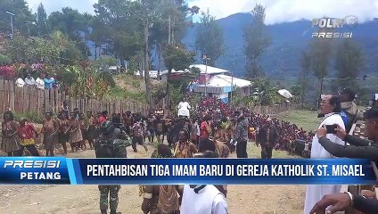 Pentasbihan Imam Baru di Sugapa, Intan Jaya