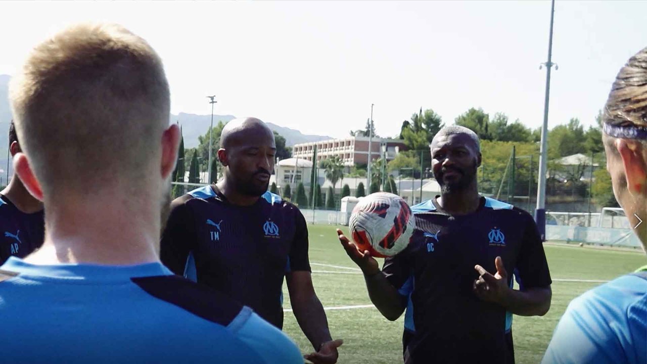 Séance "Droit au but" avec Cissé, Maoulida et Anziani
