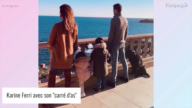 Karine Ferri maman parfois absente : comment ses enfants l'accompagnent partout