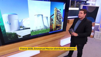 France 2030 : 30 milliards d'euros distribués par Emmanuel Macron