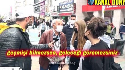 'En iyi İmamoğlu' diyen gençlerle yaşlı vatandaş arasındaki tartışma gündem oldu