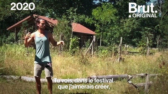 Flo Delavega a créé son propre festival en forêt, dans les Landes
