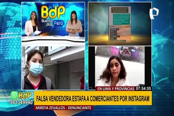 Denuncian que falsa vendedora estafa a comerciantes por Instagram en Lima y provincias