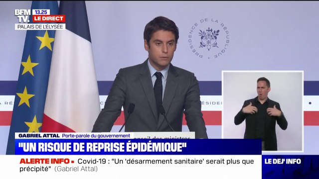 Gabriel Attal, porte-parole du gouvernement: Jusqu'au 31 juillet, si la situation s'aggravait brutalement, (...) nous pourrons prendre des décrets déclarant l'état d'urgence sanitaire