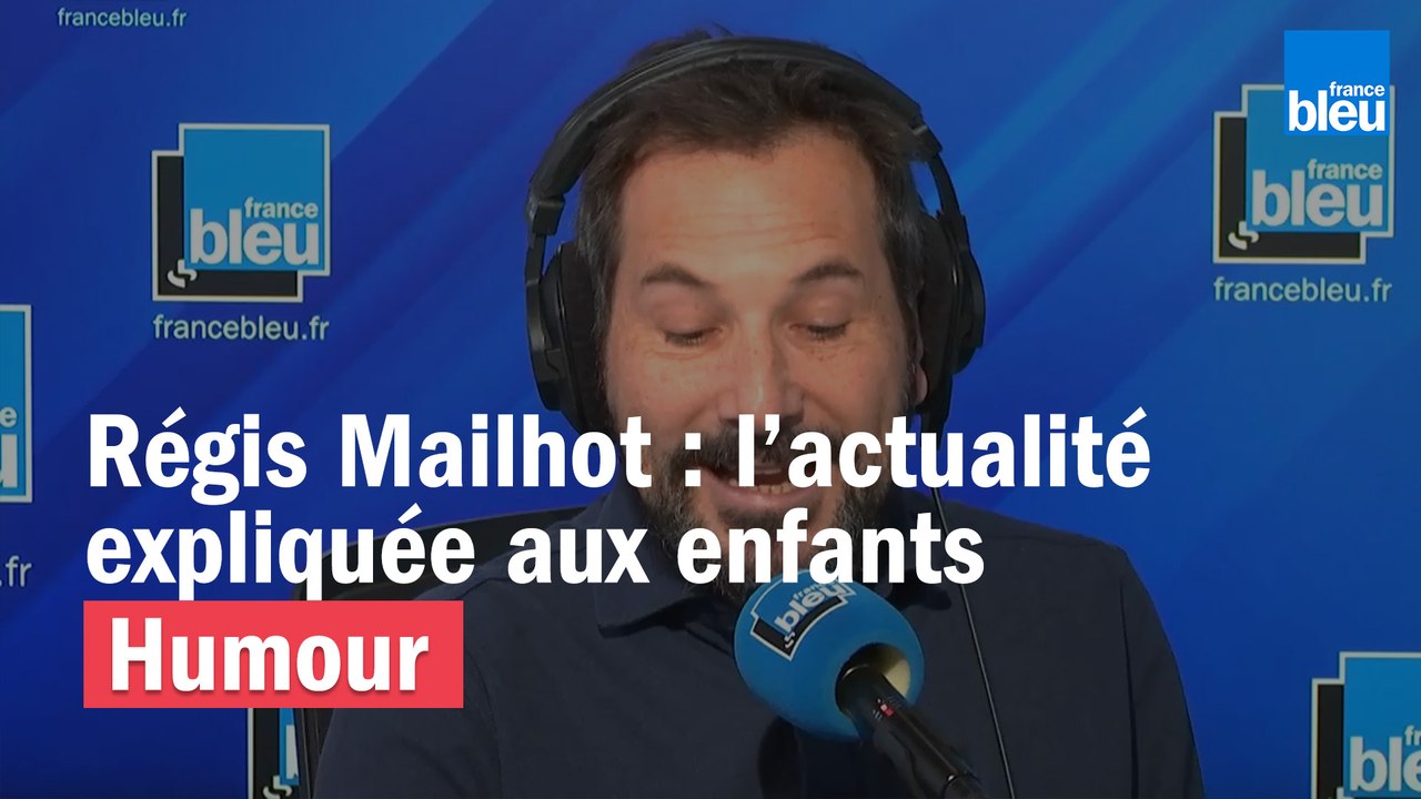 Régis Mailhot : l'actualité expliquée aux enfants