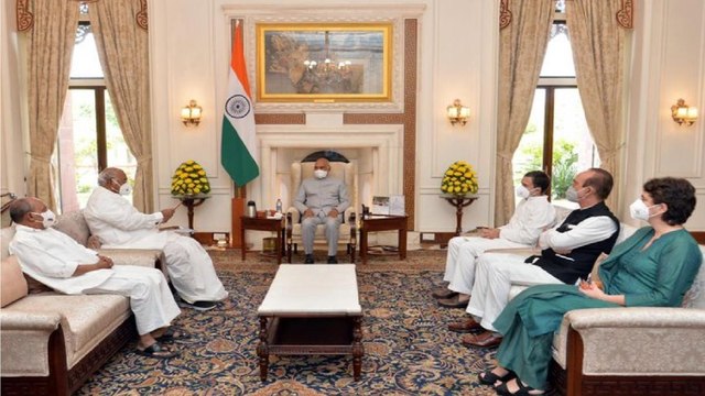 Congress demands dismissal of Ajay Mishra