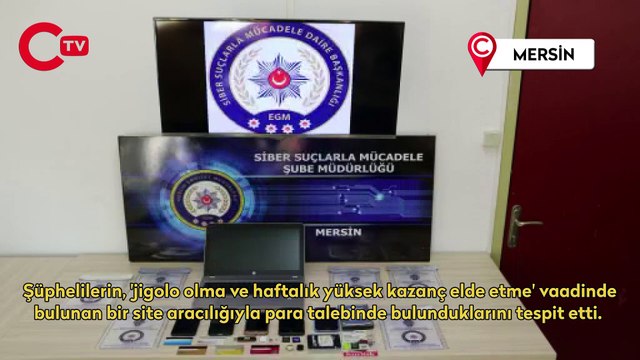 Jigolo yapma vaadiyle kandırarak 1 milyon 100 bin liralık vurgun yaptılar