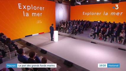 France 2030 : Emmanuel Macron annonce l'accélération de l'exploration des fonds marins