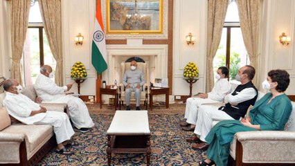 What Congress demand with President over Lakhimpur?