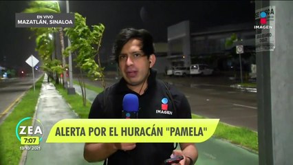 Huracán "Pamela" amenaza a la costa mexicana del Pacífico