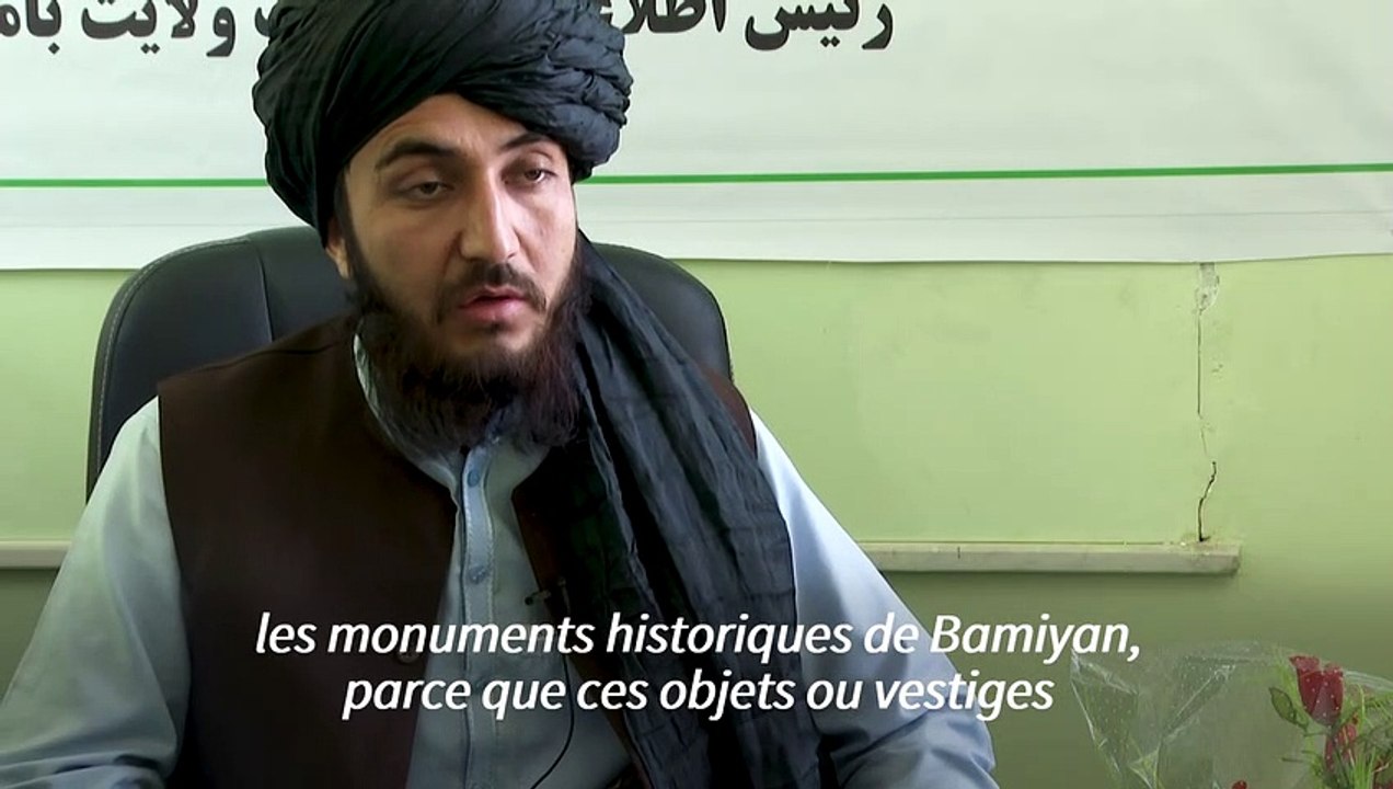 Afghanistan: les talibans veillent sur le site des Bouddhas de Bamiyan