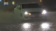 Thunderstorms leave streets flooded in Kansas