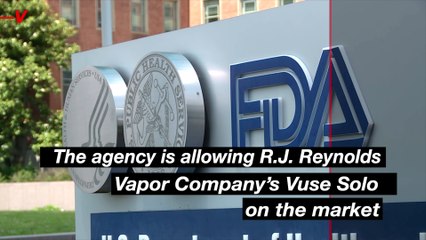 FDA Authorizes E-cigarette for the First Time