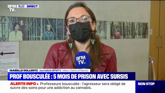 Enseignante agressée: le lycéen condamné à cinq mois de prison avec sursis, avec sursis probatoire de deux ans