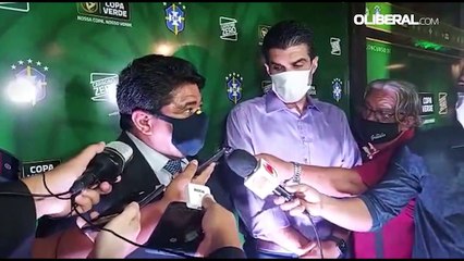 Em Belém, presidente da CBF promete empenho para tornar Copa Verde mais rentável aos clubes