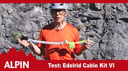 Test 2021: Edelrid Cable Kit VI - Klettersteigset | ALPIN - Das Bergmagazin