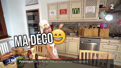 Réseaux sociaux : McDonald's soupçonné de nouer des partenariats cachés avec de très jeunes influenceurs