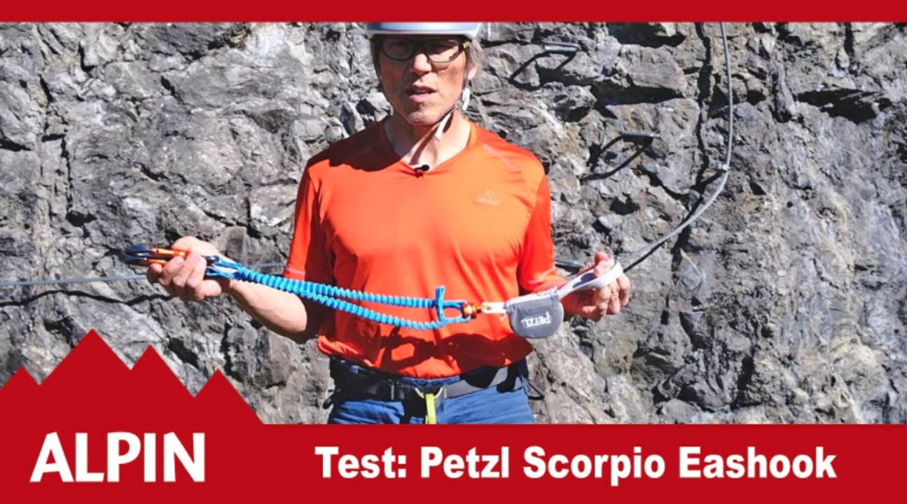 Test 2021: Petzl Scorpio Eashook - Klettersteigset | ALPIN - Das Bergmagazin