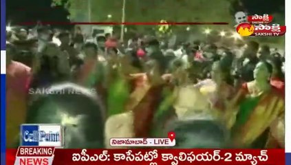 నిజామాబాద్ : ఎమ్మెల్సీ కవిత ఆధ్వర్యంలో బతుకమ్మ వేడుకలు