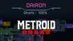 100% Metroid Dread, Dairon : Réserves de missiles, Energy tanks...  Où trouver tous les objets