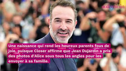 Jean Dujardin et Nathalie Péchalat : on connaît le prénom de leur fille !