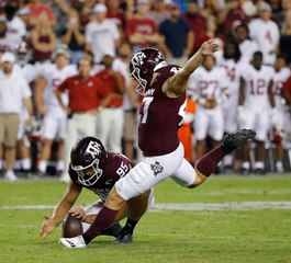 Video of Texas A&M Kicker's Family Watching His Game-Winning Field Goal Will Give You All the Feels