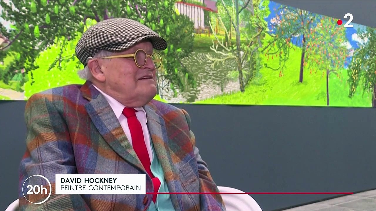 David Hockney : le peintre pop tombé amoureux du pays d'Auge
