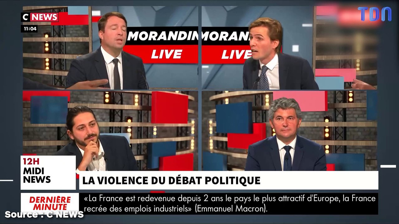Polémique après les propos d’Erik Tegnér dans "Morandini Live" qui affirme: "En règle générale, aujourd’hui dans les quartiers, les délinquants portent des noms à consonance arabo-musulmane. C’est une réalité !"