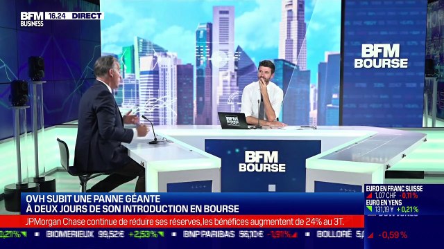 Frédéric Simottel (BFM Business) : OVH subit une panne géante à deux jours de son introduction en Bourse - 13/10