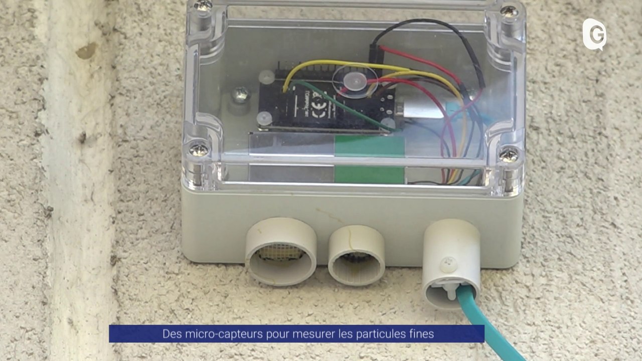 Reportage - 30 nouveaux capteurs de particules fines dans l'agglomération de Grenoble