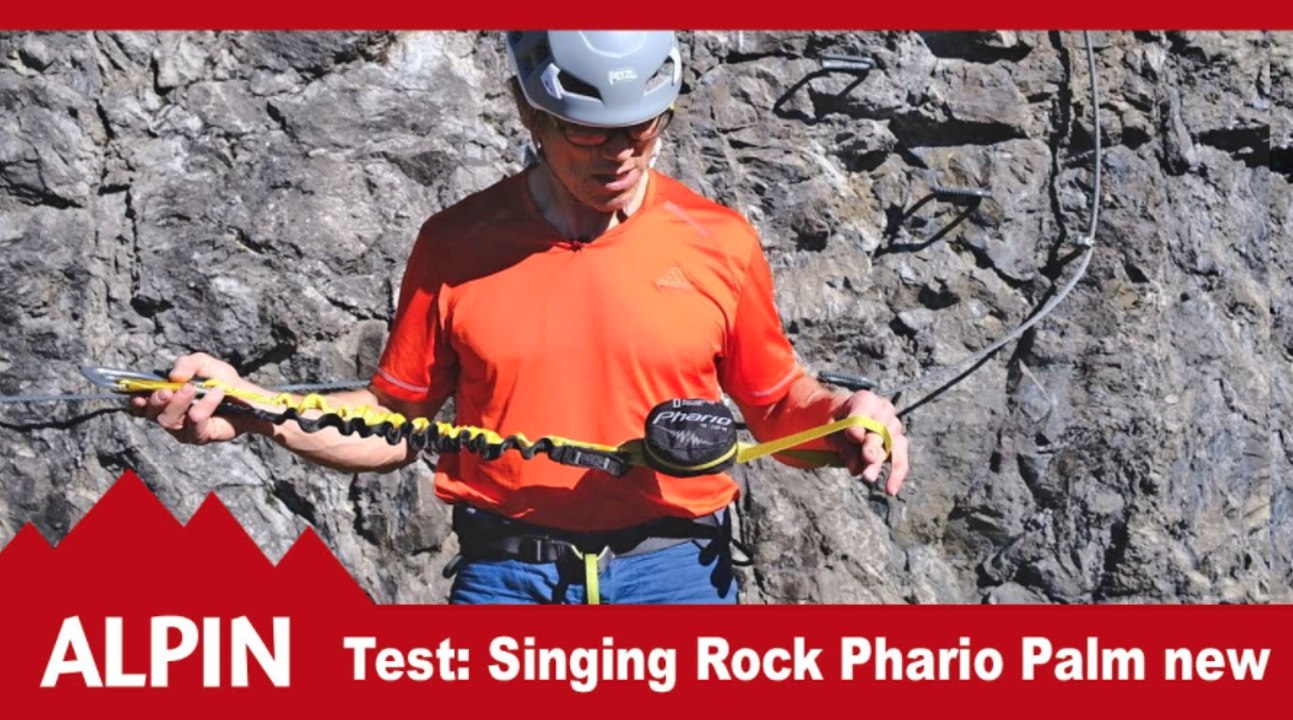 Test 2021: Singing Rock Phario Palm - Klettersteigset | ALPIN - Das Bergmagazin