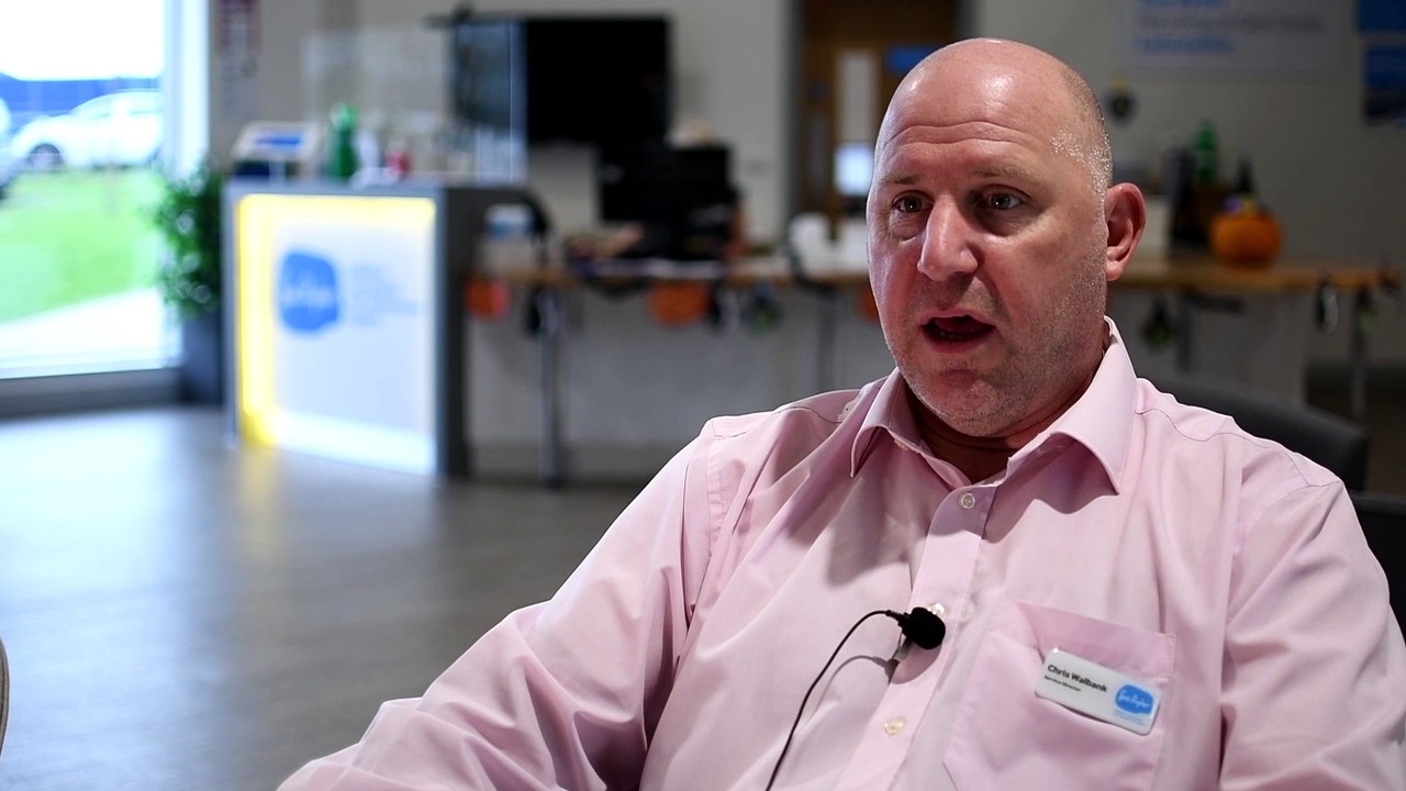 New Service Director at Sue Ryder Chris Walbank looks to a positive future