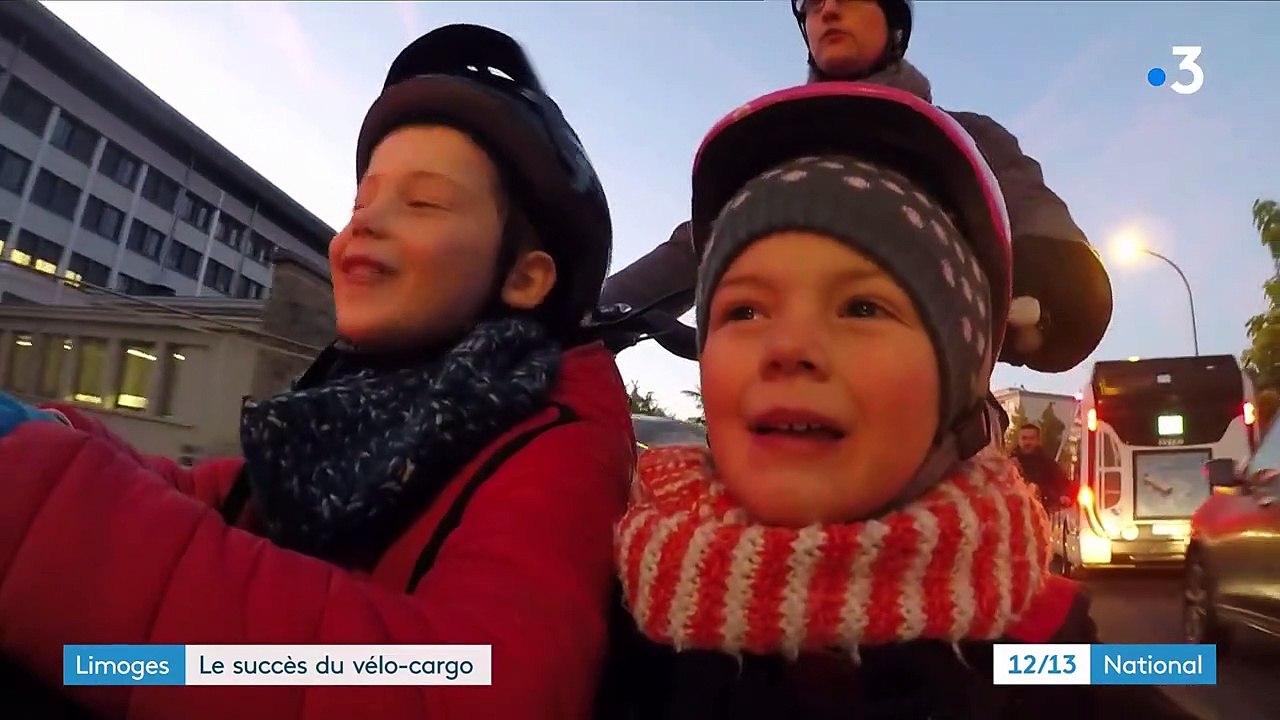 Transports : le succès du vélo-cargo sur les routes de Limoges