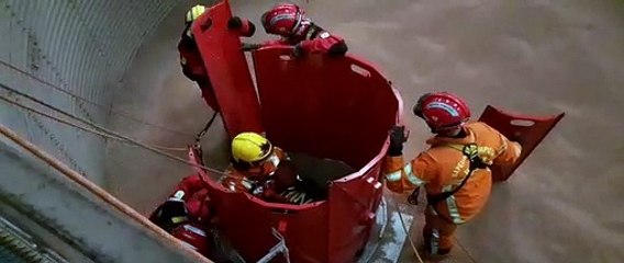 Des pompiers vendéens en entrainement sauvetage-déblaiement