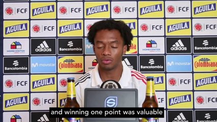 Cuadrado on facing Ecuador