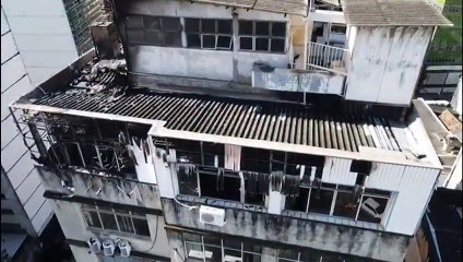 Crea investiga se manutenções foram feitas em prédio que pegou fogo em Vitória