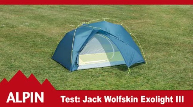 Test 2021: Jack Wolfskin Exolight III - Zelt | ALPIN - Das Bergmagazin