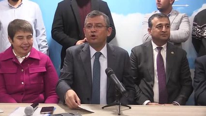 CHP Grup Başkanvekili Özel, gündemi değerlendirdi