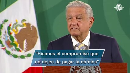 Promete AMLO a gobernadores entrantes apoyo para pagar la nómina