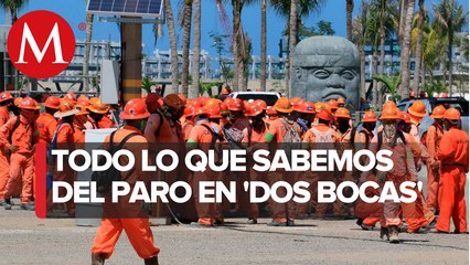 Trabajadores de refinería de Dos Bocas no dejarán paro si no se llega a un acuerdo