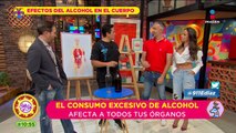 ¿Qué efectos tiene el alcohol en el cuerpo?