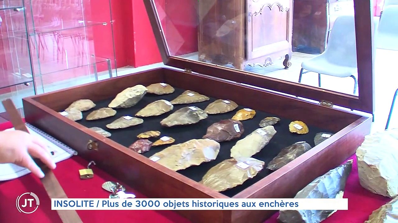 INSOLITE / Plus de 3000 objets historiques aux enchères