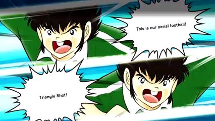 Triangle Shot - Captain Tsubasa Game Skill