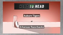 Auburn Tigers at Arkansas Razorbacks: Over/Under