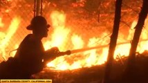 Raging California Wildfires