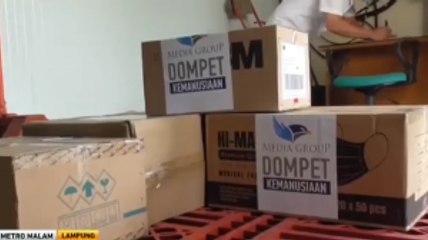 Media Group Kembali Berikan Bantuan ke Pemprov Lampung