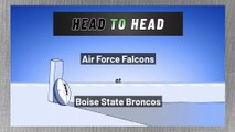 Air Force Falcons at Boise State Broncos: Spread